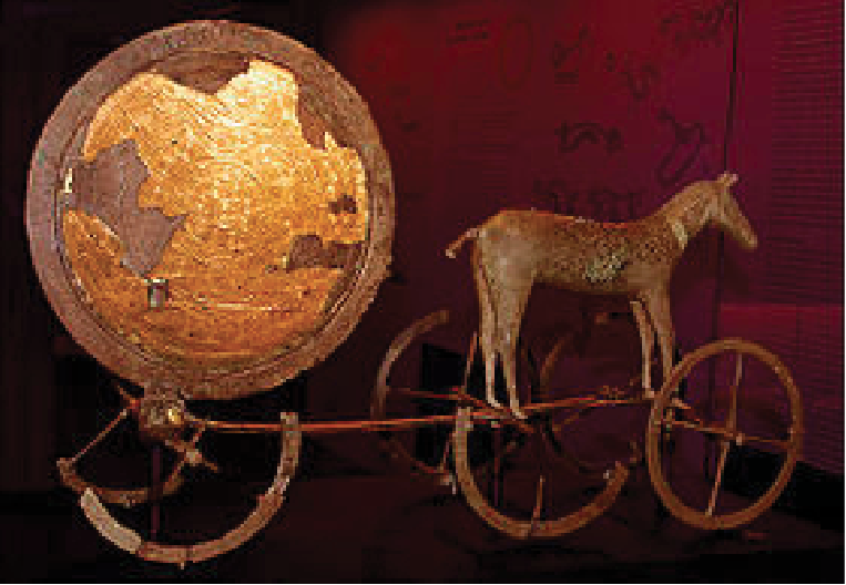 1100BC BRONZE CHARIOT