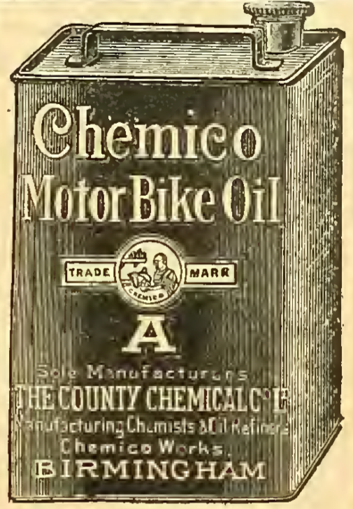 1911 CHEMICO AD MOTOR BIKE