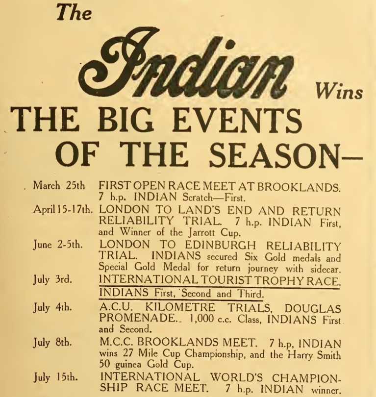 1911 INDIAN AD