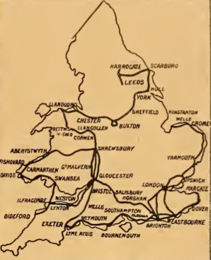 1907 theatrical tour