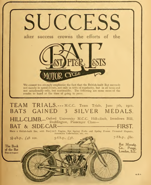 1911 BAT AD