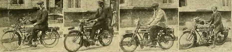 1912 FRANCE 4RIDERS