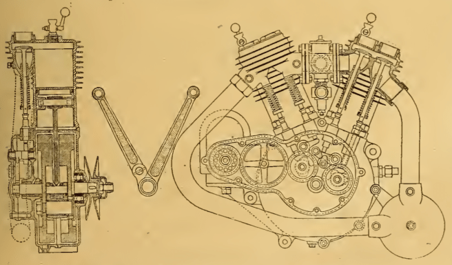 1912 HUMBER V2 ENGINE