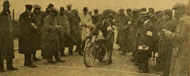 1912 TT PJ EVANS START