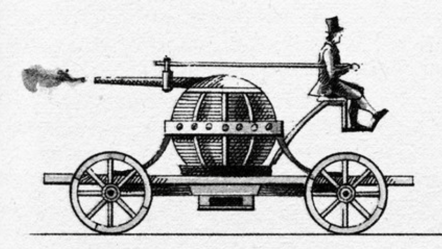 1687 NEWTON STEAM CART