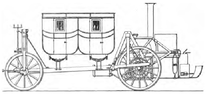 1821 BRAMAH STEAMER