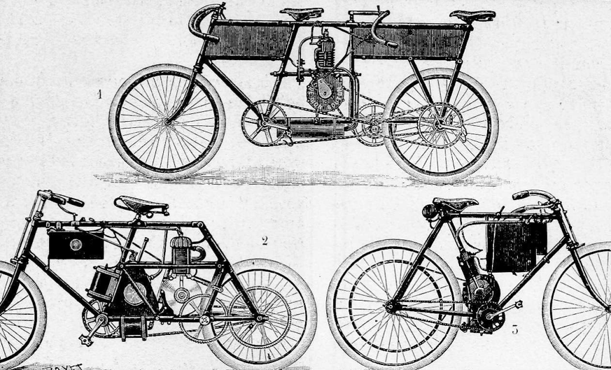 1899 THREE BIKES