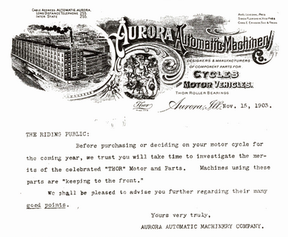 1903 AURORA AD