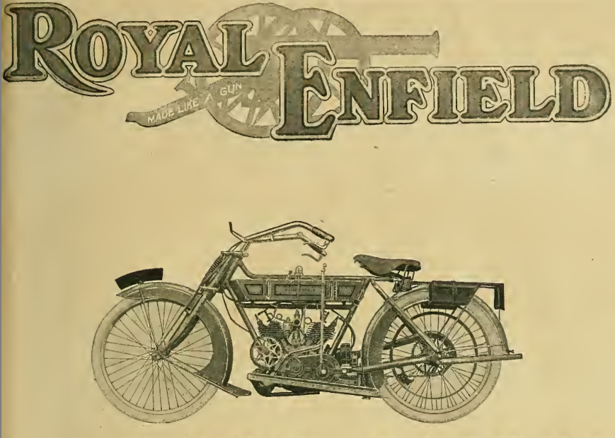 1913 ENFIELD INDIA AD