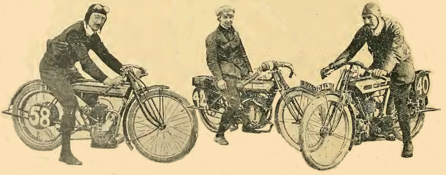 1914 BROOKLANDS MCC TRIO