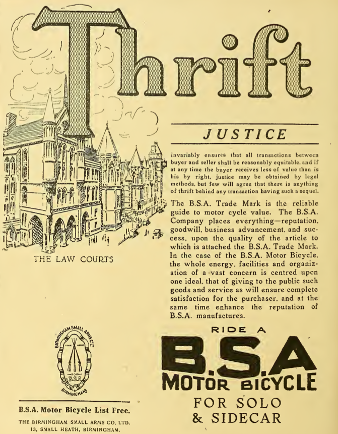 1915 BSA AD