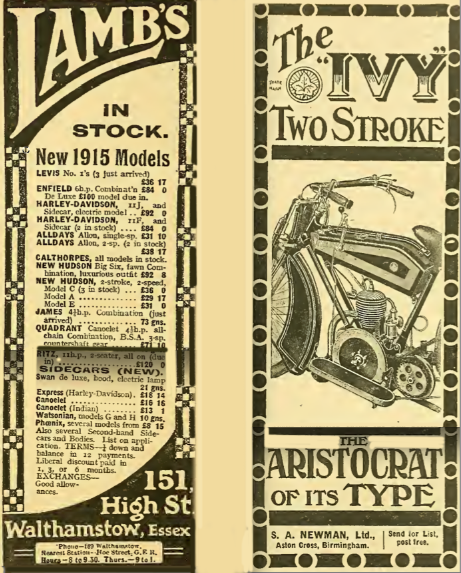 1915 LAMB+IVY AD