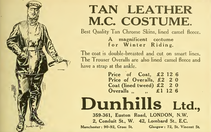 1915 LEATHERS AD