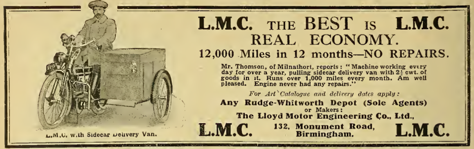 1916 LMC COMBO AD