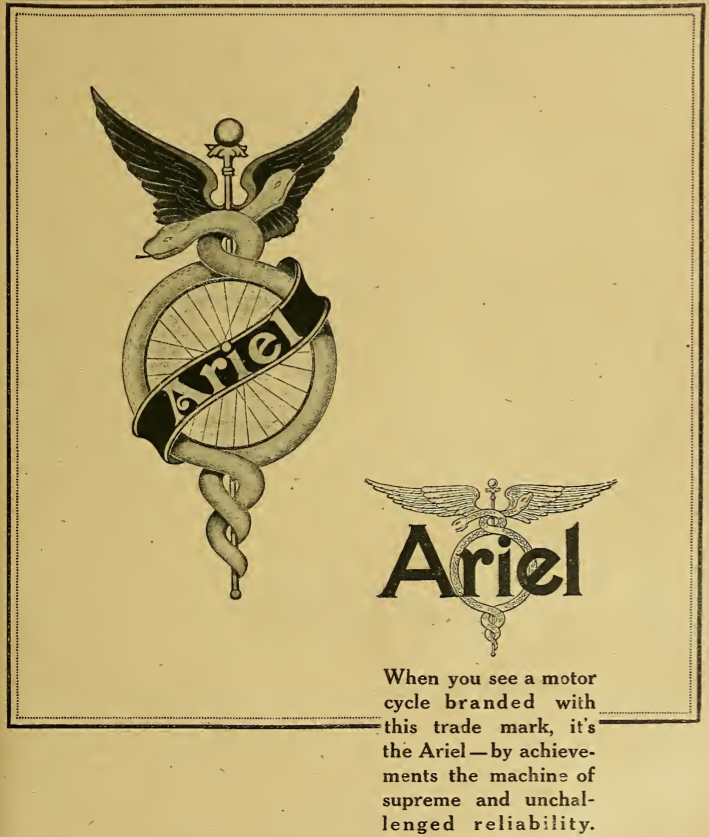 1917 ARIEL AD