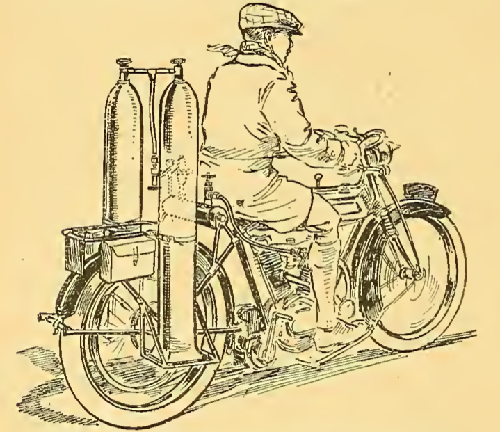 1918 GAS CYLINDER AW