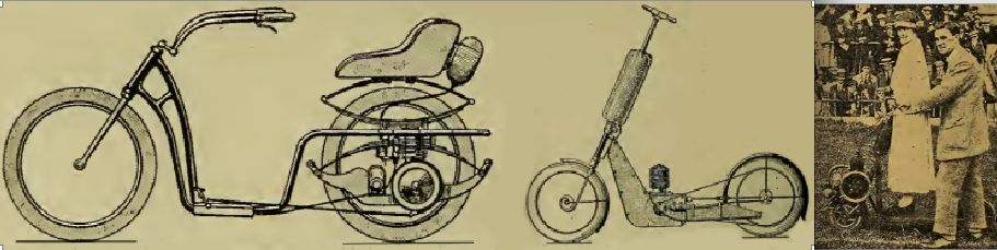 1919 3 SCOOTERS