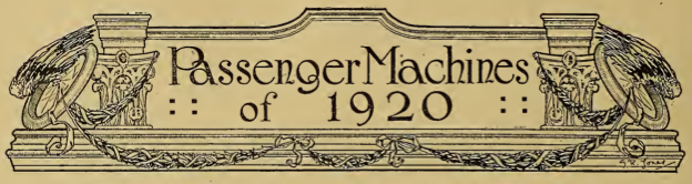 1919 PASSENGER AW
