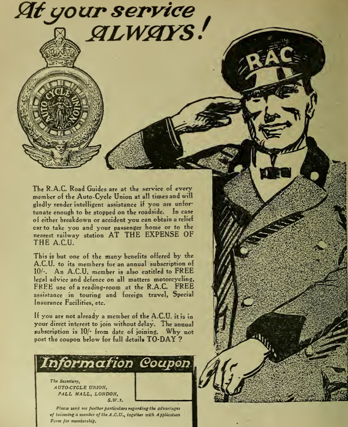 1919 ACURAC AD