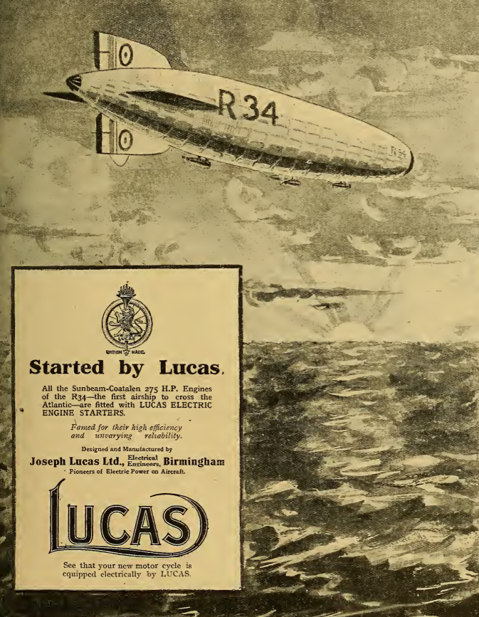 1919 LUCAS AD