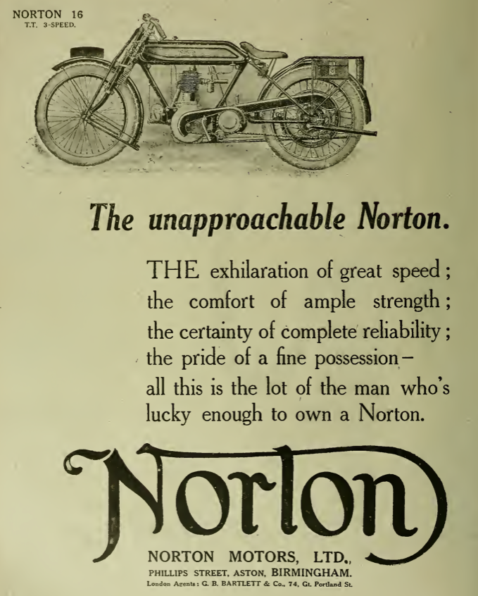 1919 NORTON AD