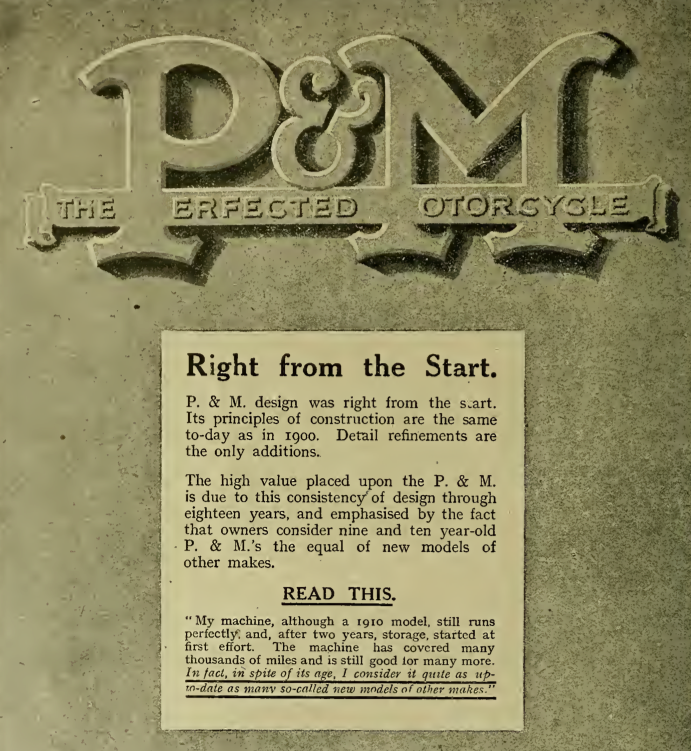1919 P&M AD