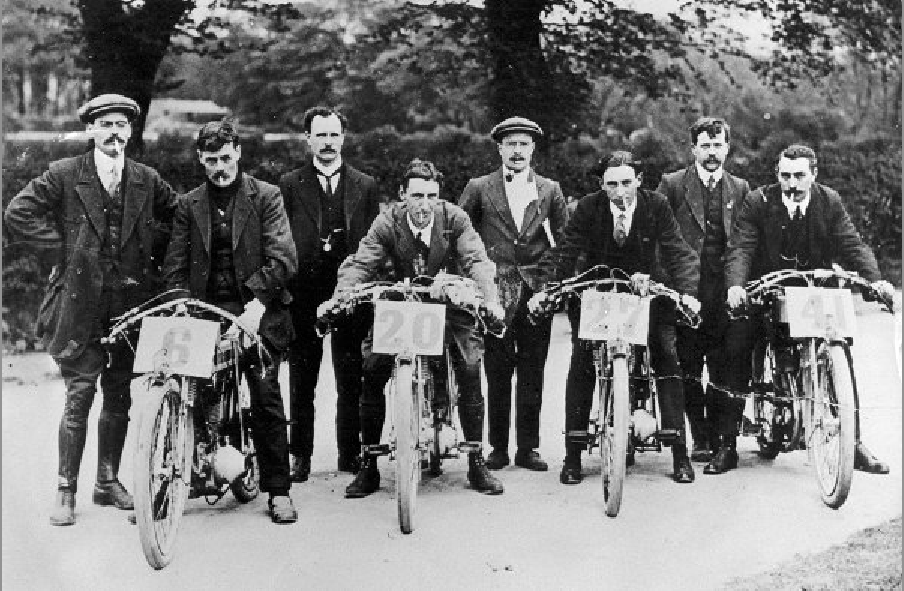 1914 AJS TT TEAM