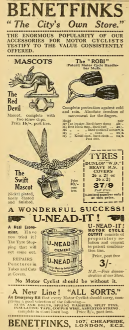 1920 BENITFINKS AD