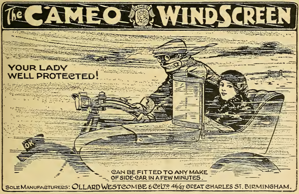 1920 CAMEO AD