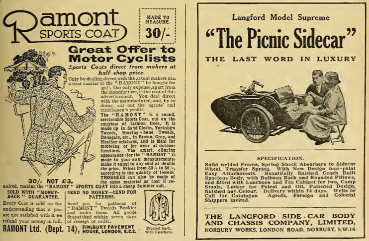 1920 RAMO LANGFORD ADS