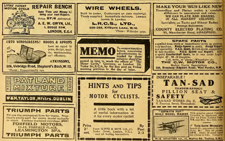 1920 SMALL ADS
