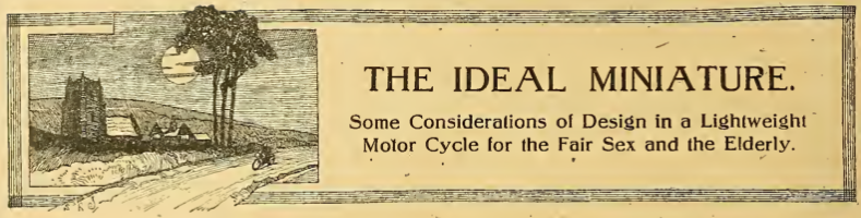 1920 IDEAL MINIATURE AW