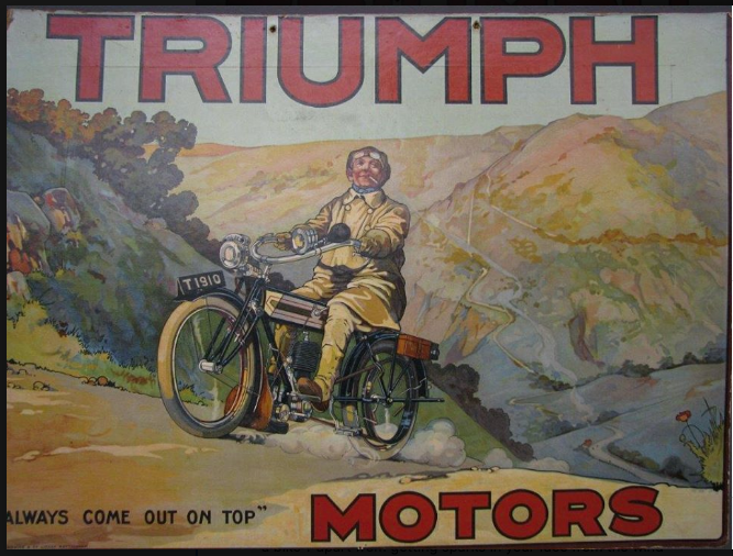 1910 TRIUMPH AD
