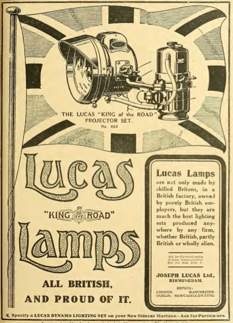 1914 LUCAS AD