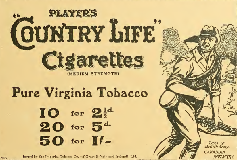 1914 PLAYERS AD