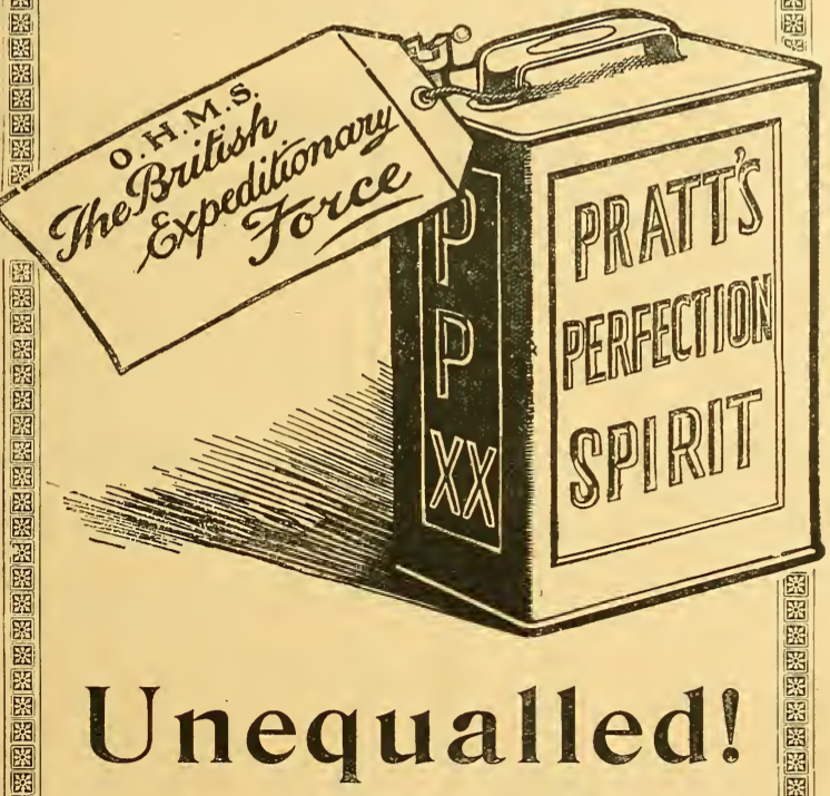 1914 PRATTS AD