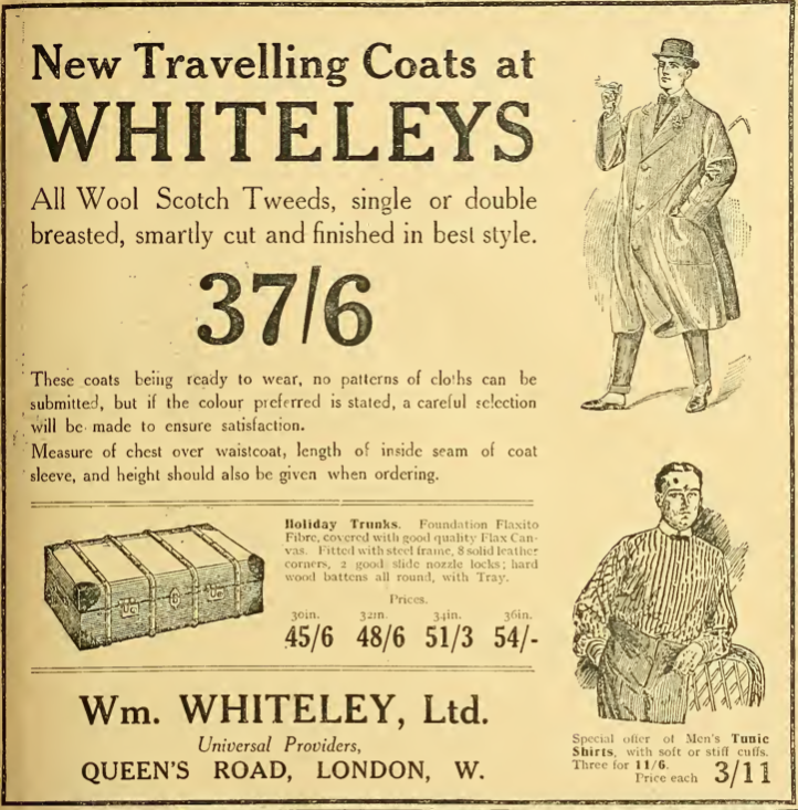 1914 WHITELEY AD
