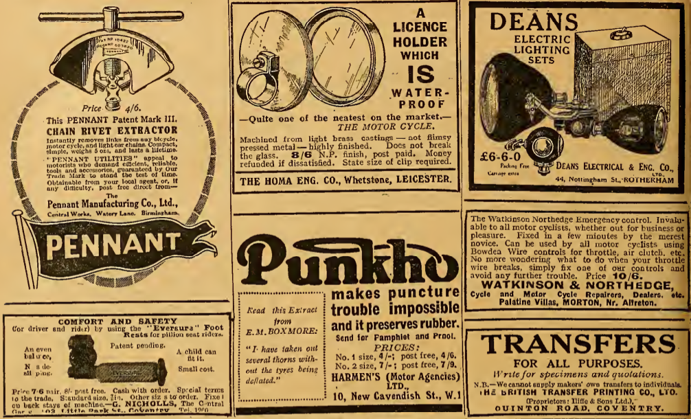 1921 HALFPAGE ADS
