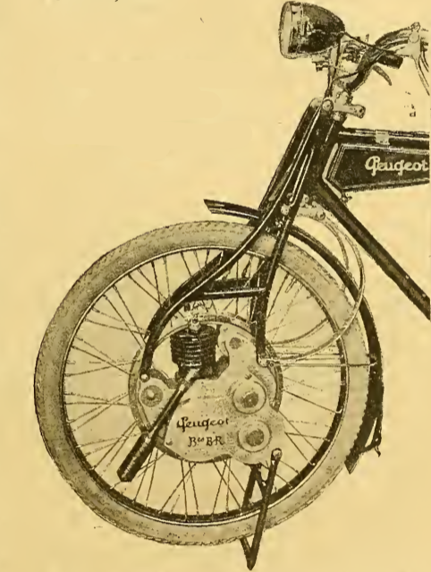 1921 PARSOLON PEUGEOT WHEEL