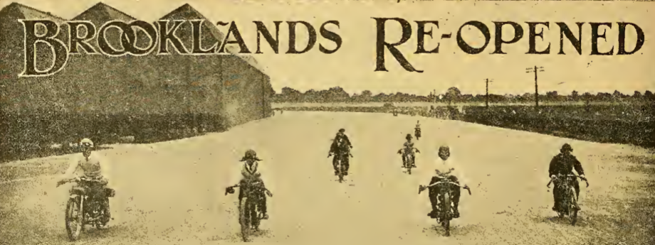 1922 BROOKLANDS OPEN