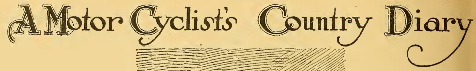 1922 COUNTRY DIARY AW