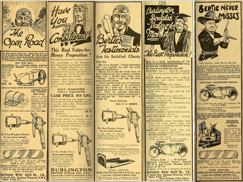 1922 BURLINGTON AD 2