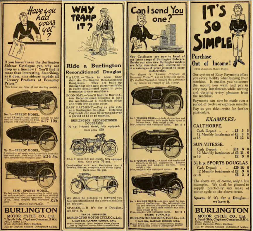 1922 BURLINGTON AD 3