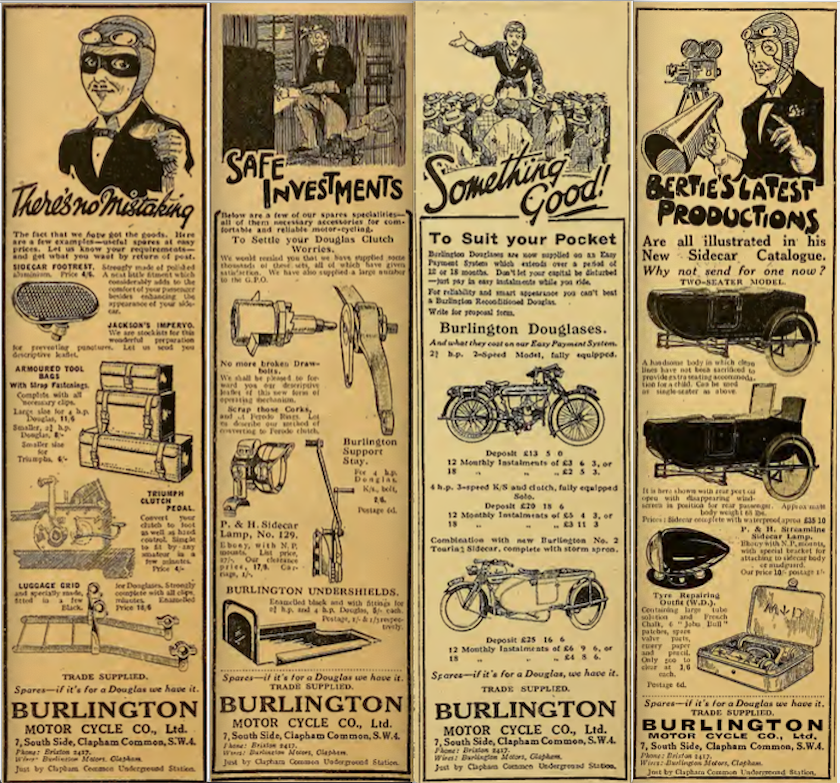 1922 BURLINGTON AD 4