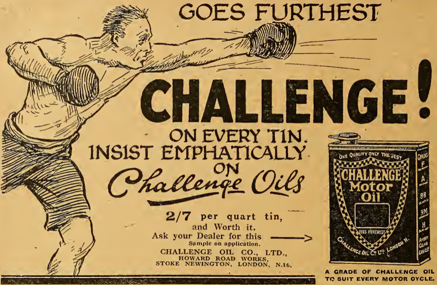 1922 CHALLENGE AD