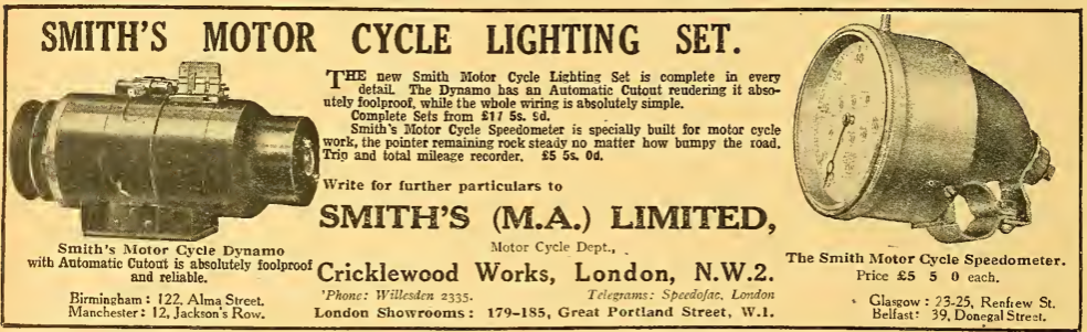 1922 SMITH'S AD