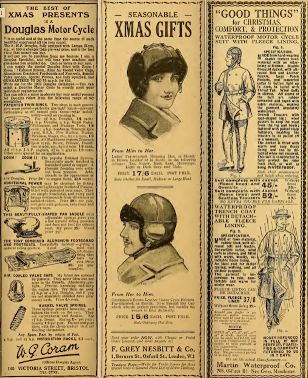 1922 XMAS 3 ADS