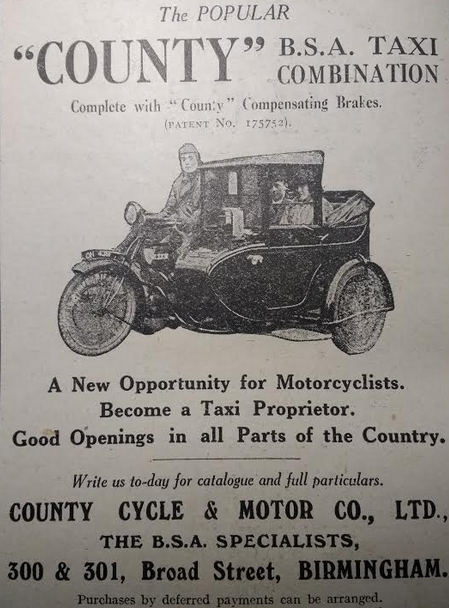 1923 BSACAB AD