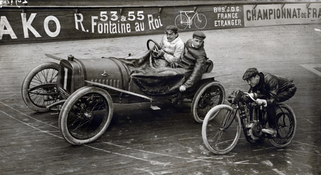 1900s VELODROME BIKE CAR