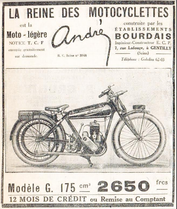 1924 ANDRE AD